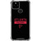 NFL Atlanta Falcons Black Performance Series Google Pixel 5 Clear Case